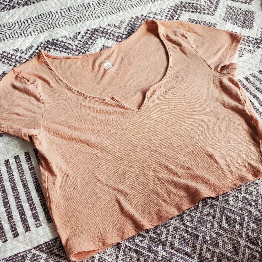 T shirt crop top